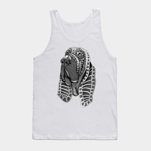 Ornate Bloodhound Tank Top